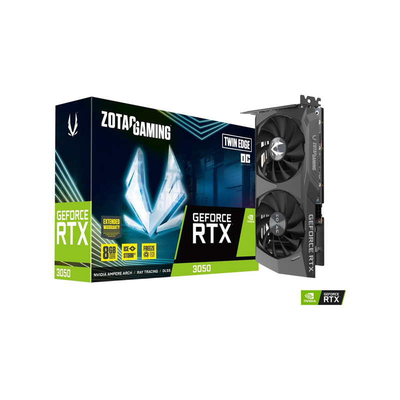 کارت گرافیک زوتک مدل GAMING GeForce RTX 3050 Twin Edge OC